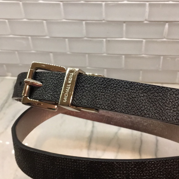 Michael Kors Reversible Skinny Belt Medium - Picture 6 of 8